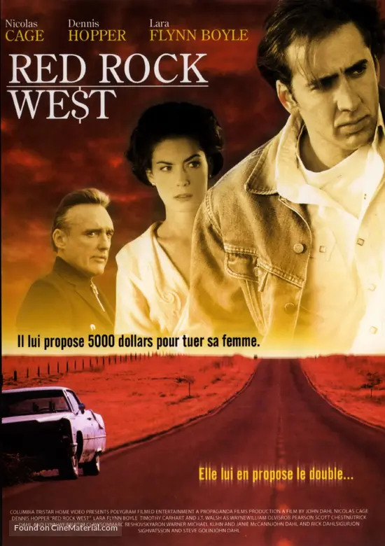 Red Rock West - French Movie Cover