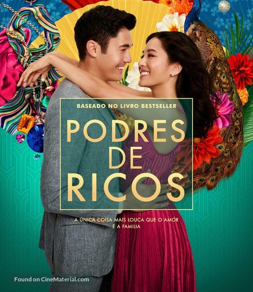 Crazy Rich Asians - Brazilian Blu-Ray movie cover