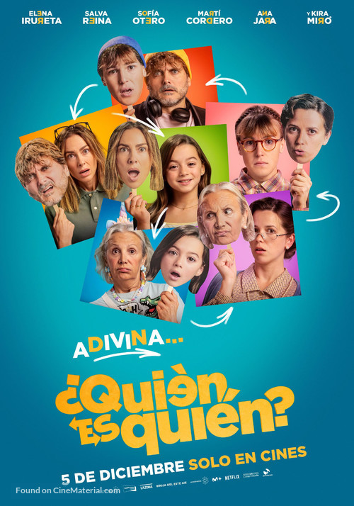 &iquest;Qui&eacute;n es qui&eacute;n? - Spanish Movie Poster