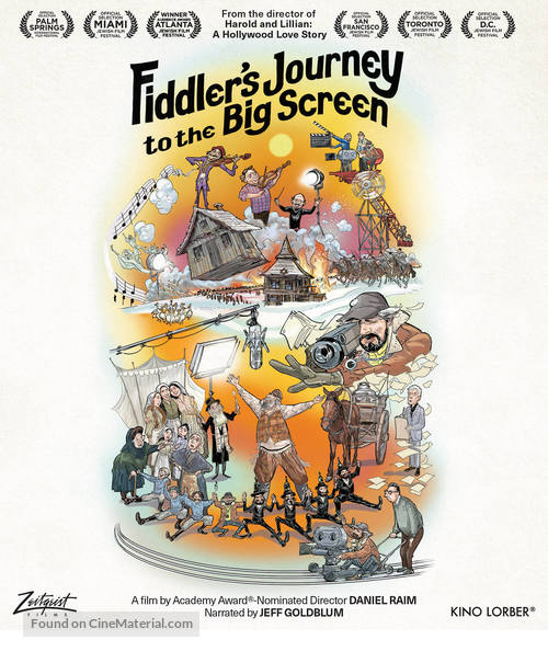 Fiddler&#039;s Journey to the Big Screen - Blu-Ray movie cover