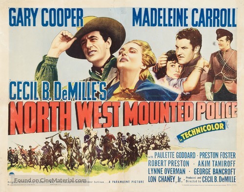 North West Mounted Police - Movie Poster