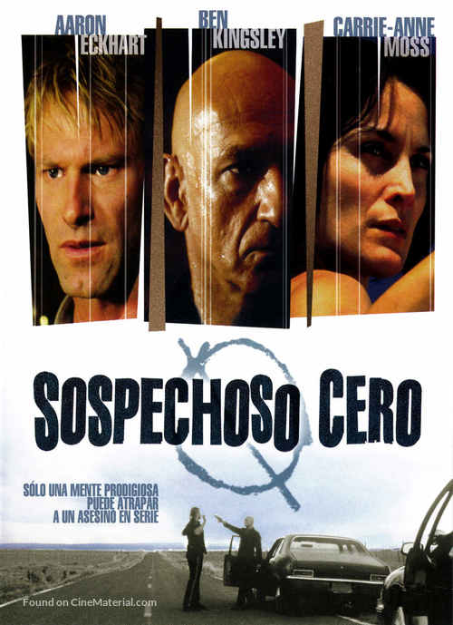 Suspect Zero - Spanish Movie Cover