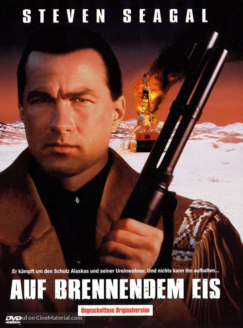 On Deadly Ground - German DVD movie cover