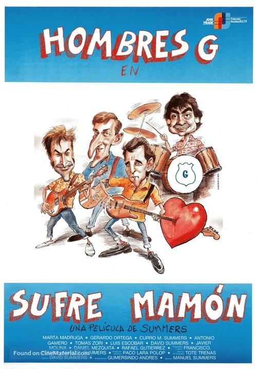Sufre mam&oacute;n - Spanish Movie Poster