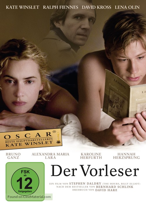 The Reader - German DVD movie cover
