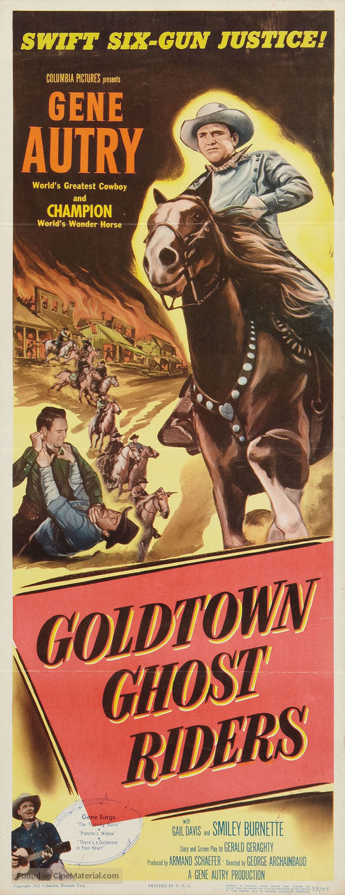 Goldtown Ghost Riders - Movie Poster