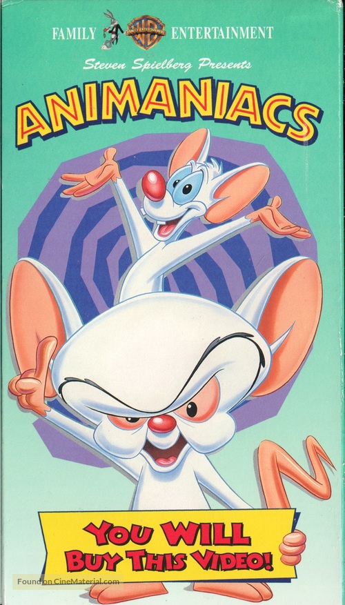 &quot;Animaniacs&quot; - VHS movie cover