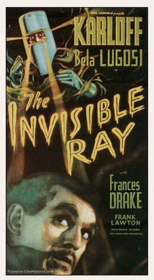 The Invisible Ray - British Movie Poster