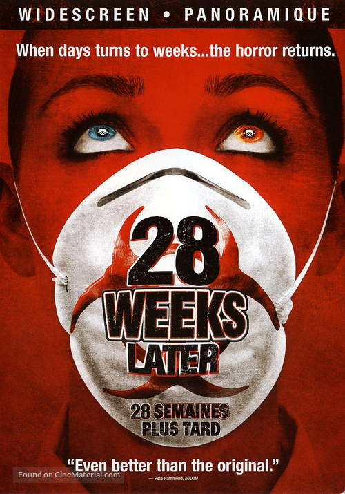 28 Weeks Later - DVD movie cover