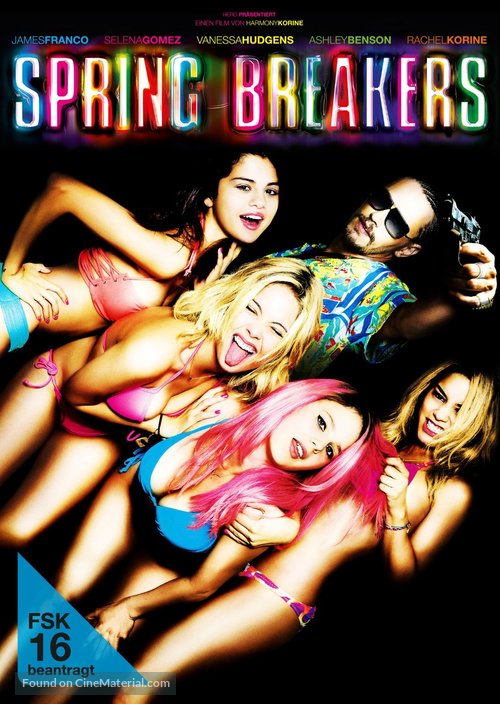 Spring Breakers - German DVD movie cover