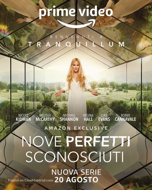 Nine Perfect Strangers - Italian Movie Poster