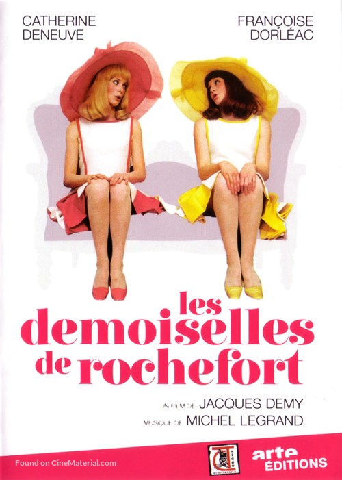 Les demoiselles de Rochefort - French DVD movie cover