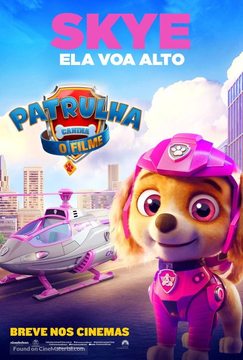 Paw Patrol: The Movie - Brazilian Movie Poster