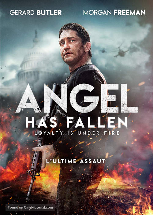 Angel Has Fallen - Canadian DVD movie cover