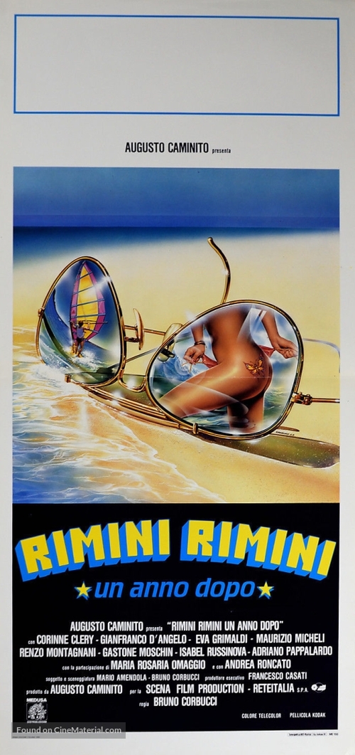 Rimini Rimini - Un anno dopo - Italian Movie Poster