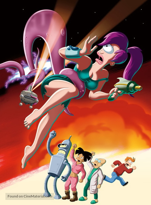 Futurama: The Beast with a Billion Backs - Key art