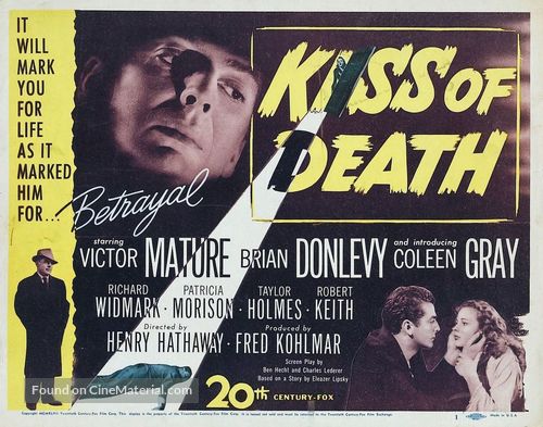 Kiss of Death - Movie Poster