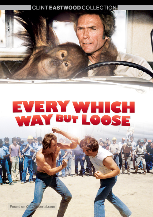 Every Which Way But Loose - DVD movie cover