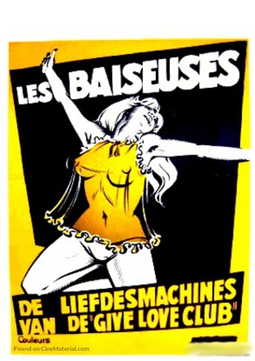 Les baiseuses - Belgian Movie Poster