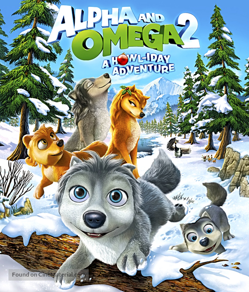 Alpha and Omega 2: A Howl-iday Adventure - Blu-Ray movie cover