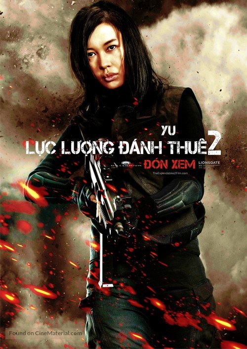 The Expendables 2 - Vietnamese Movie Poster