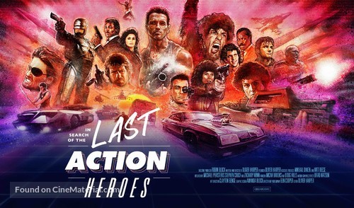 In Search of the Last Action Heroes - British Movie Poster