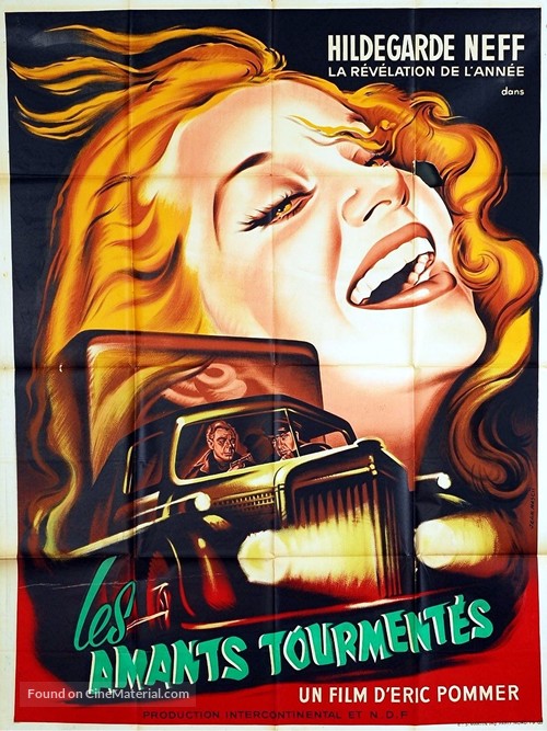 Nachts auf den Stra&szlig;en - French Movie Poster