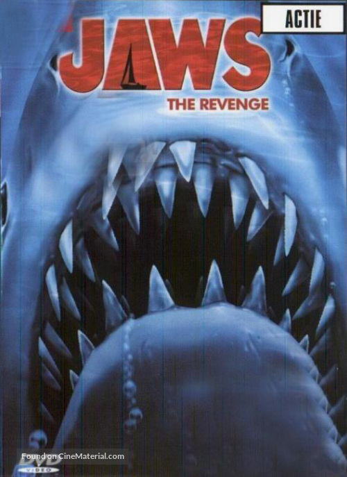 Jaws: The Revenge - Dutch DVD movie cover