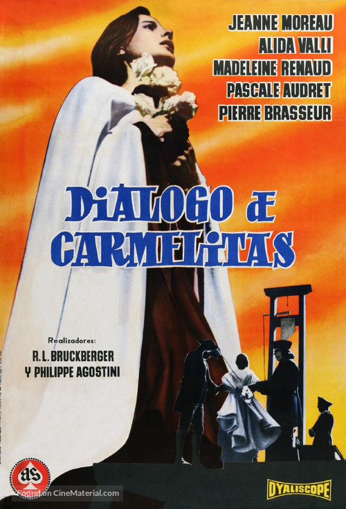 Le dialogue des Carm&eacute;lites - Spanish Movie Poster