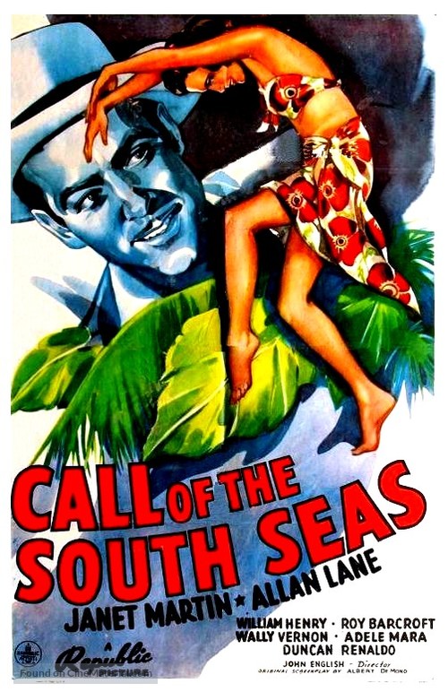 Call of the South Seas - Movie Poster