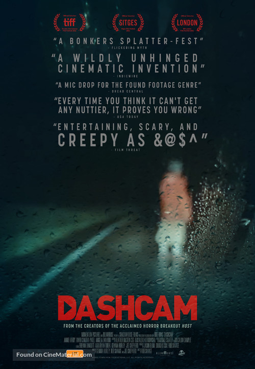 Dashcam - Australian Movie Poster