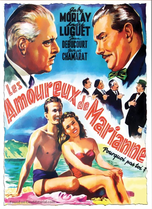 Les amoureux de Marianne - Belgian Movie Poster