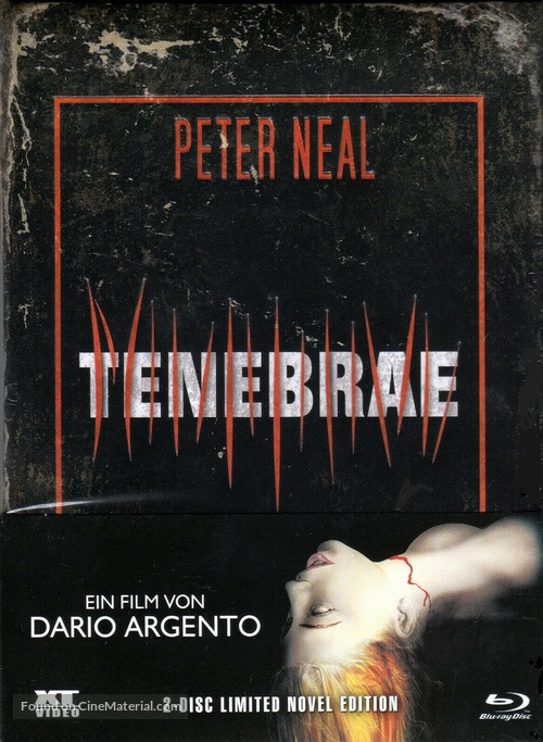 Tenebre - Austrian Blu-Ray movie cover