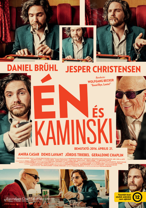 Ich und Kaminski - Hungarian Movie Poster