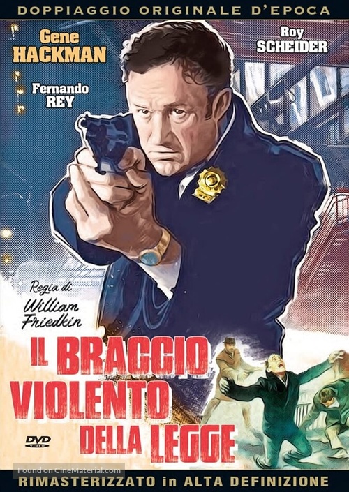 The French Connection - Italian DVD movie cover