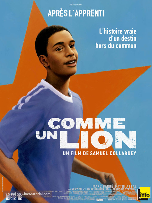 Comme un lion - French Movie Poster