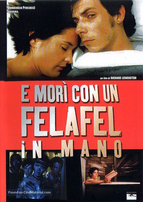 He Died with a Felafel in His Hand - Italian DVD movie cover