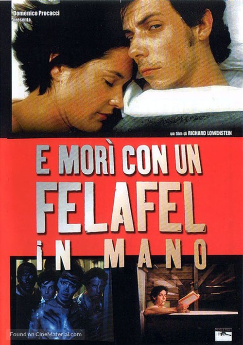 He Died with a Felafel in His Hand - Italian DVD movie cover