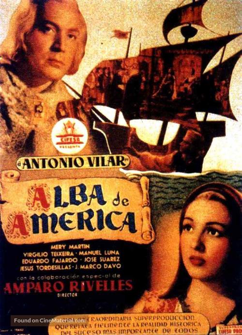 Alba de Am&eacute;rica - Spanish Movie Poster