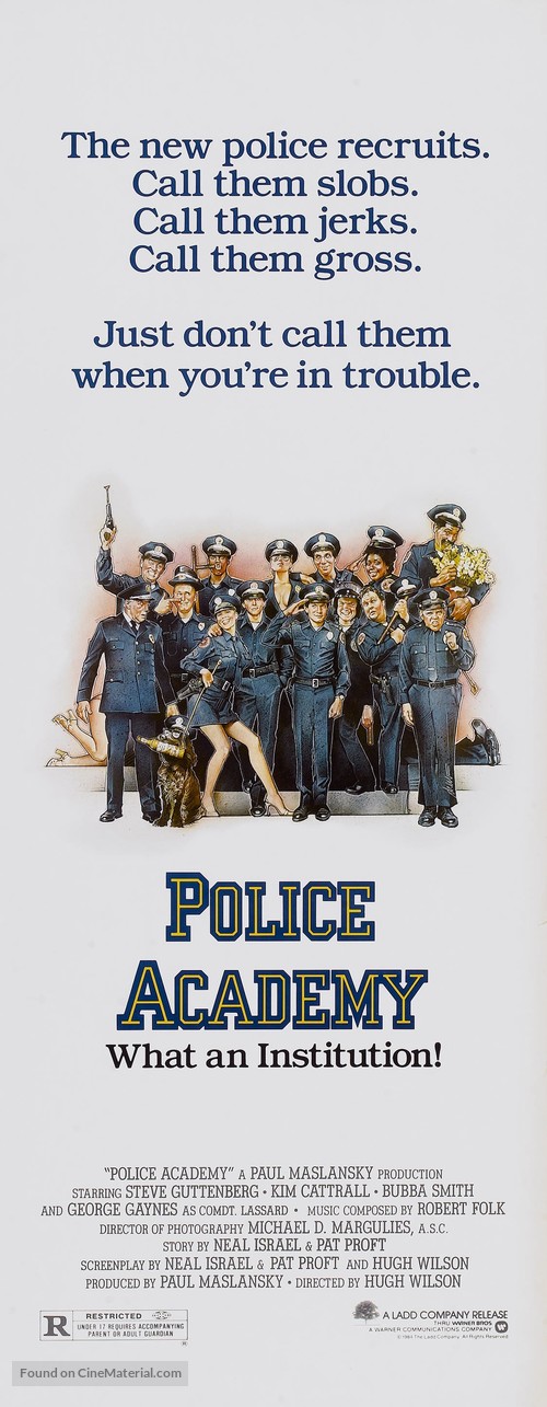 Police Academy - Theatrical movie poster