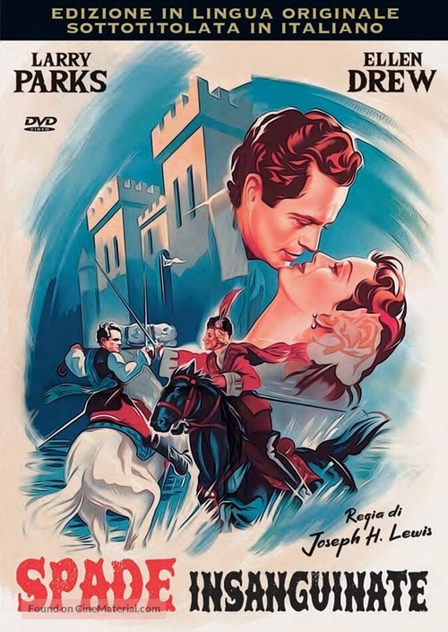 The Swordsman - Italian DVD movie cover