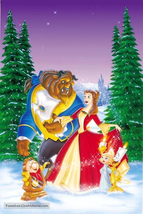 Beauty and the Beast: The Enchanted Christmas - Key art