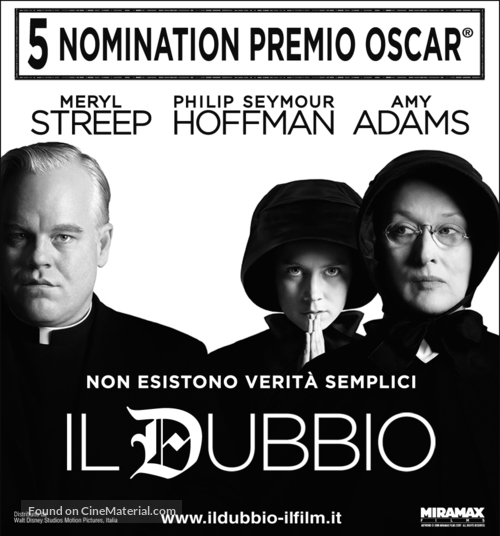 Doubt - Italian Movie Poster