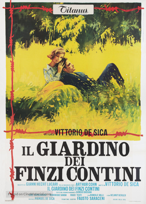 Il Giardino dei Finzi-Contini - Italian Movie Poster