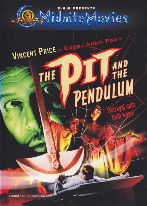 Pit and the Pendulum - DVD movie cover