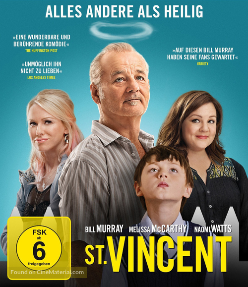 St. Vincent - German Blu-Ray movie cover