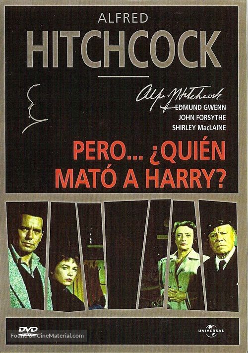 The Trouble with Harry - Spanish DVD movie cover