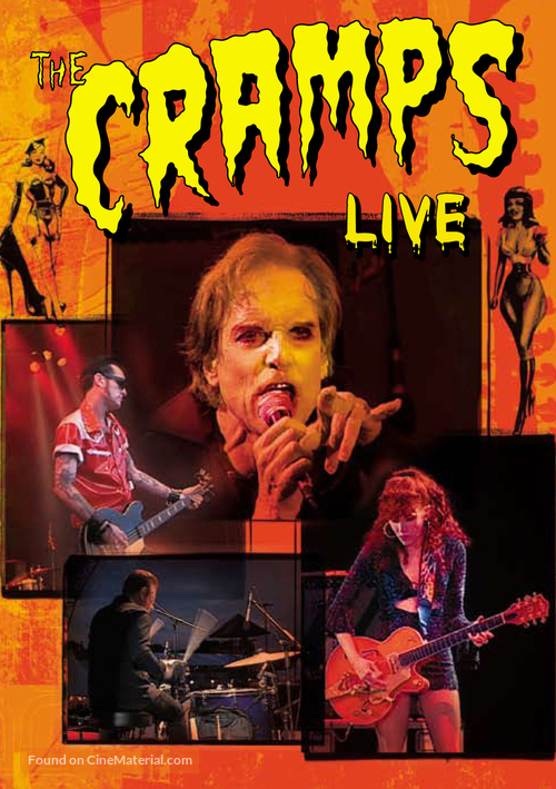 The Cramps: Live at Napa State Mental Hospital - DVD movie cover