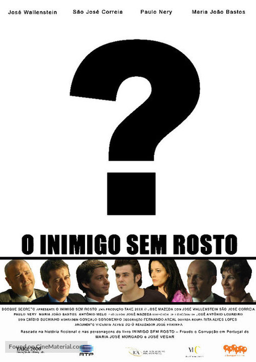 O Inimigo Sem Rosto - Portuguese Movie Poster