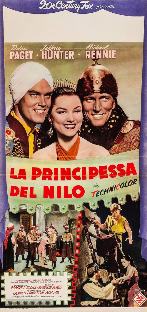 Princess of the Nile - Italian Movie Poster